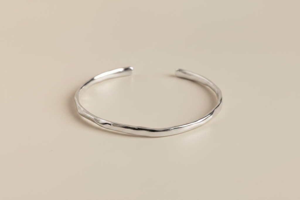 Bracelet Ouvert En Argent Sterling 925