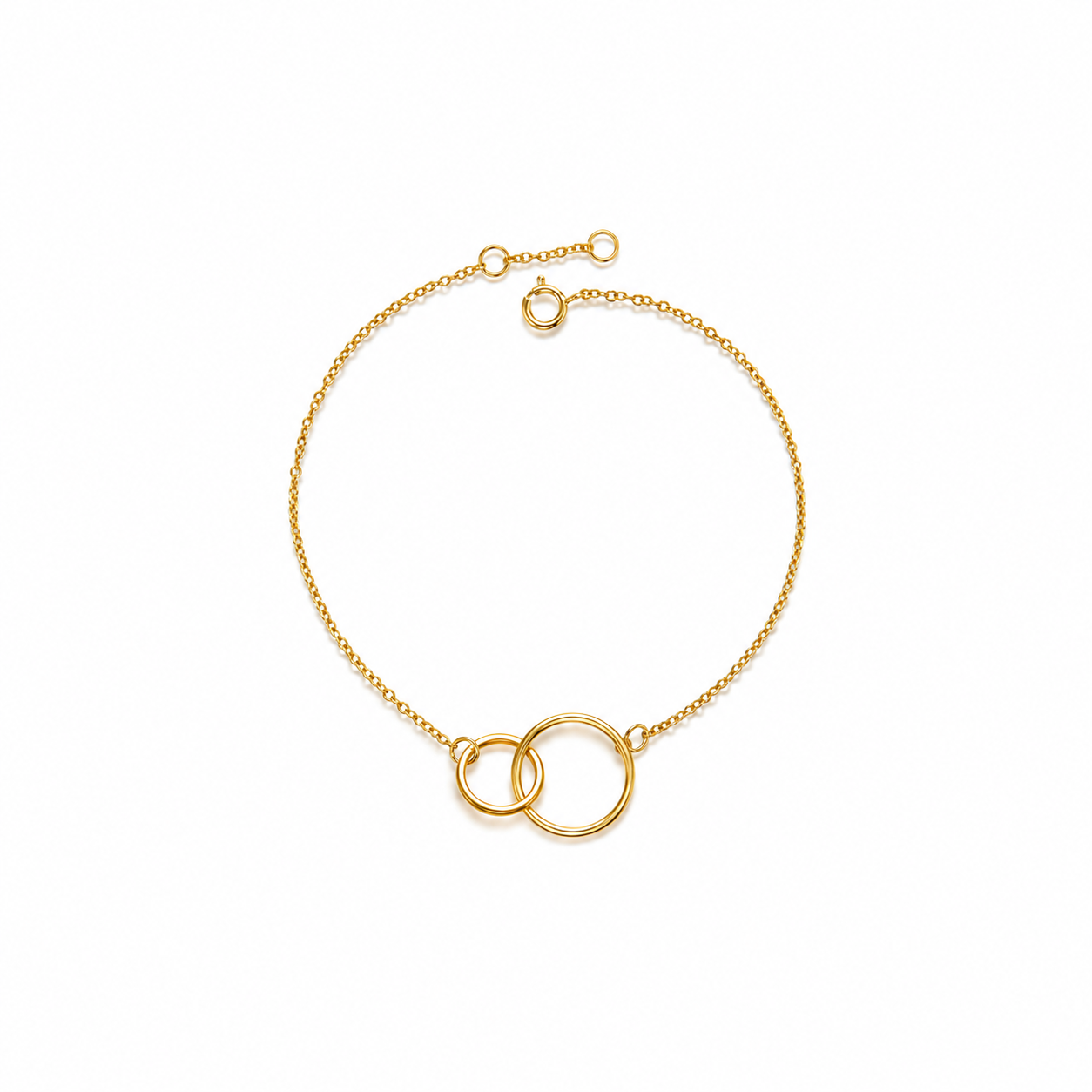 Bracelet Alliance Argent 925 & Or 18K