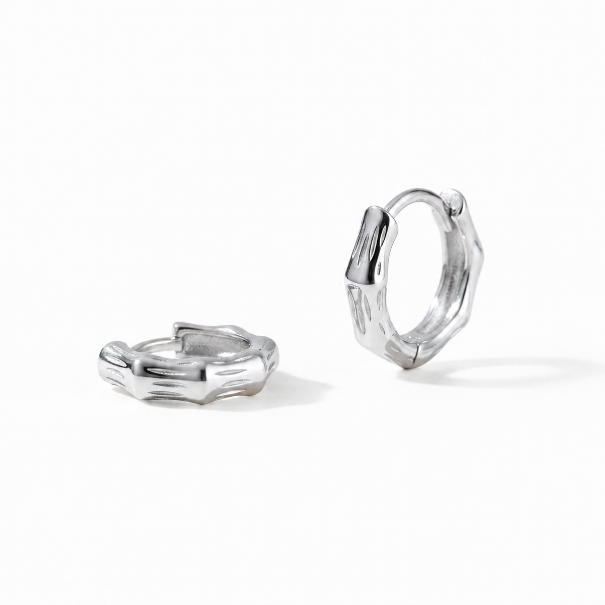 Créoles Bambou Argent 925