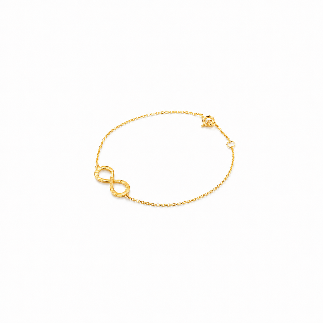 Bracelet Éternité Argent 925 & Or 18K