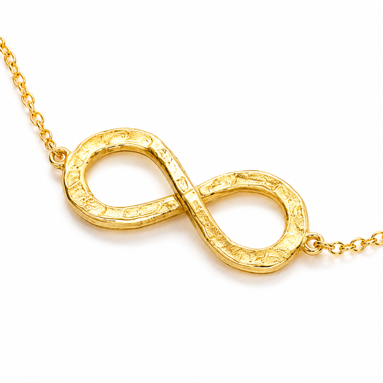 Bracelet Éternité Argent 925 & Or 18K