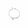 Bracelet Cœur Éternel Argent Sterling 925
