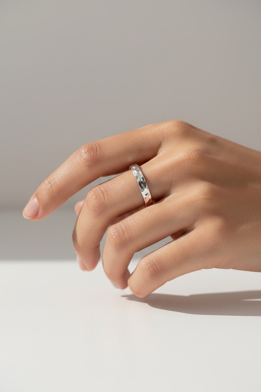 Bague Argent - Portée