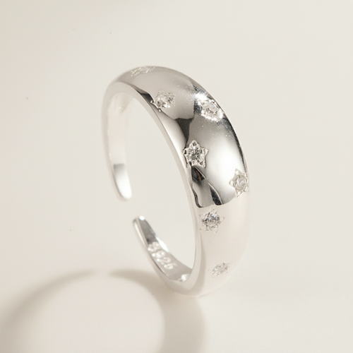Bague fond crème