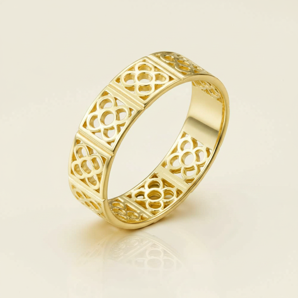 Bague Panot Barcelona Dorure Or 18K & Argent Rhodié — Argent 925