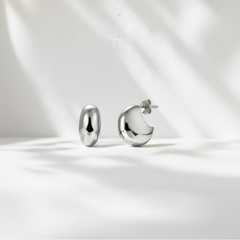 Boucles Argent - Encore moins zoomée