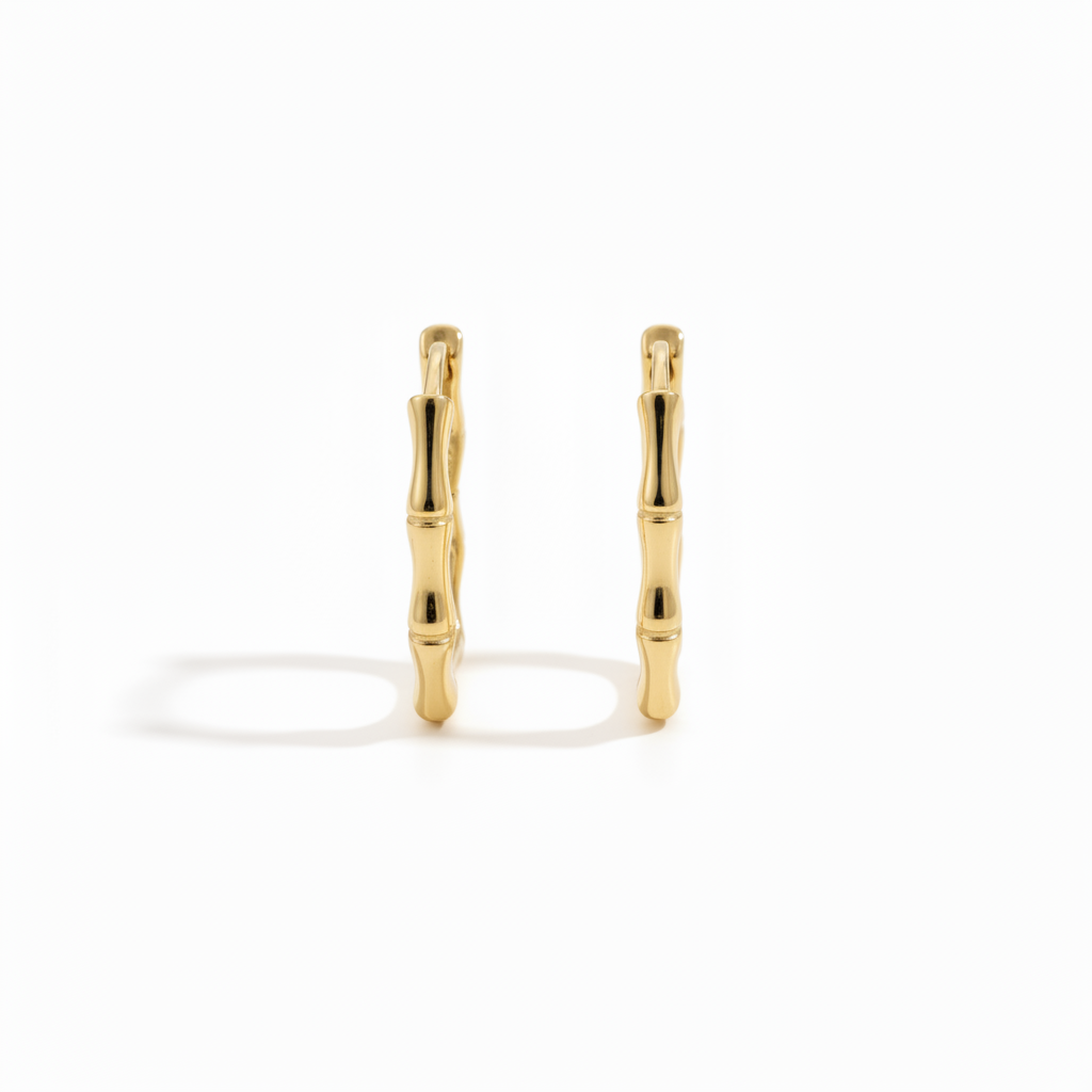 Boucles bambou - vue face