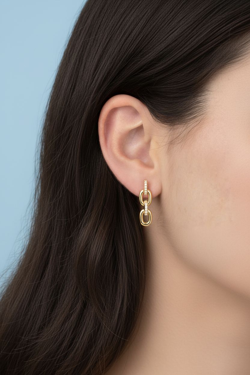 Boucles Maillon - Petite taille
