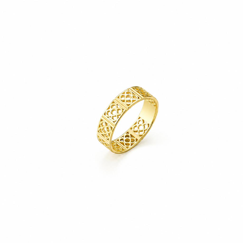 Ring Panot Barcelona Vergoldung 18K Gold Silber 925