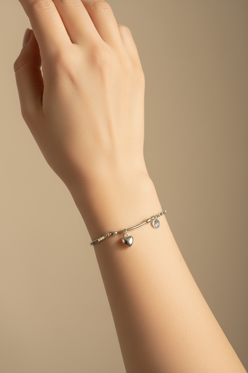 Main bracelet argent