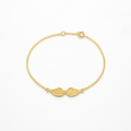 Bracelet Céleste Argent 925 & Or 18K